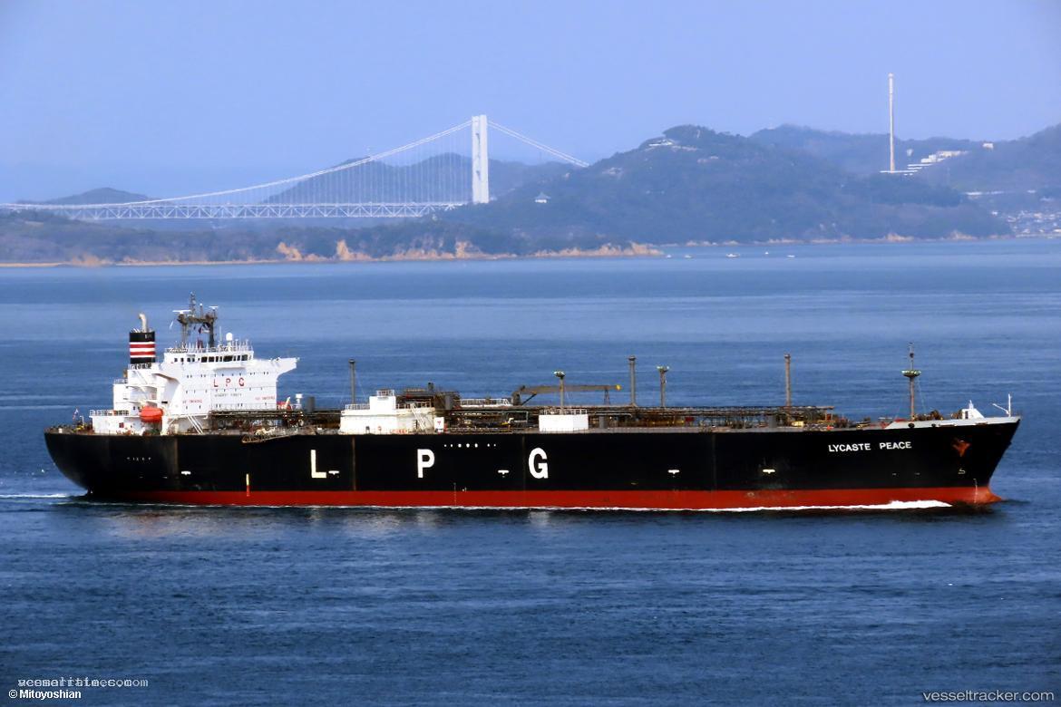 Lycaste-Peace - Lpg Tanker vessel registered in Panama