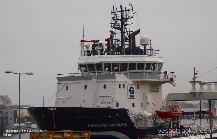 Offshore-Monarch - Offshore Tug Supply Ship vessel registered in India