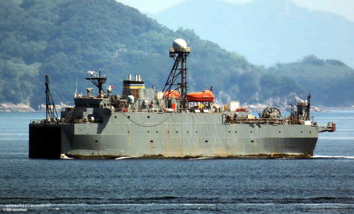 Usns-Impeccable - Naval Naval Auxiliary vessel registered in United States of America