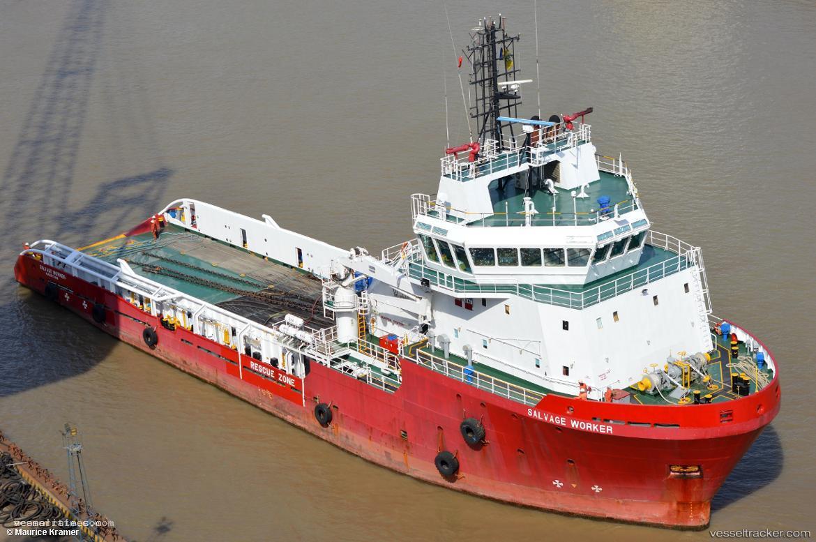 Salvage-Worker - Offshore Tug Supply Ship vessel registered in Saint Vincent and the Grenadines