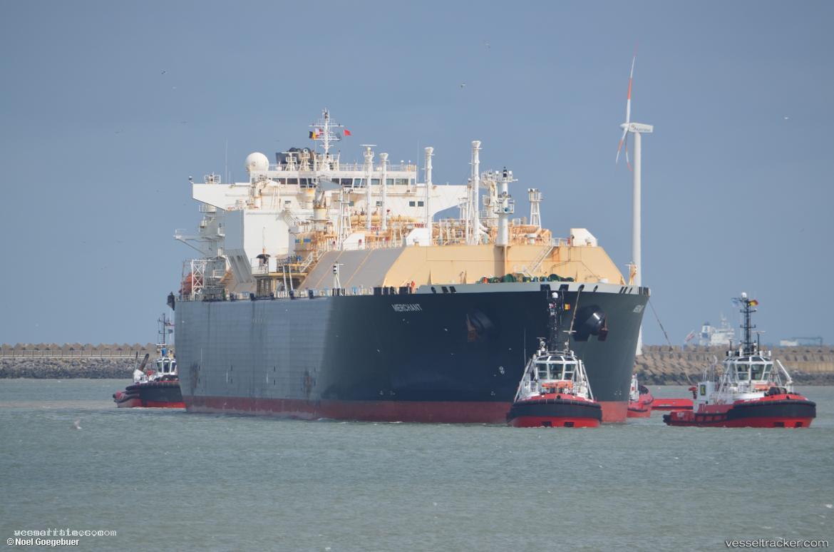 Merchant - Lng Tanker vessel registered in Marshall Islands