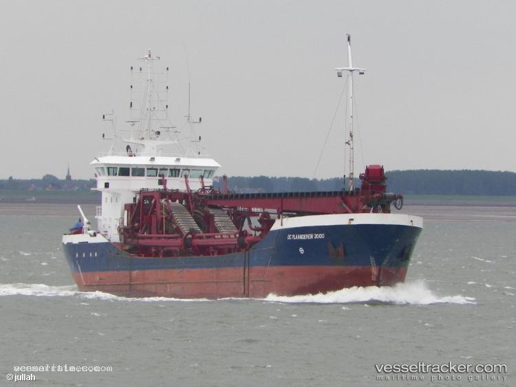 Dc-Vlaanderen-3000 - Hopper Dredger vessel registered in Netherlands