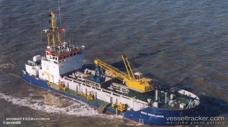 Niko-Nikoladze - Hopper Dredger vessel registered in Georgia