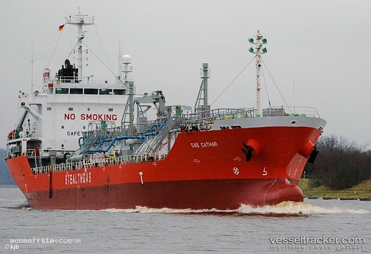 Gas-Cathar - Lpg Tanker vessel registered in Panama