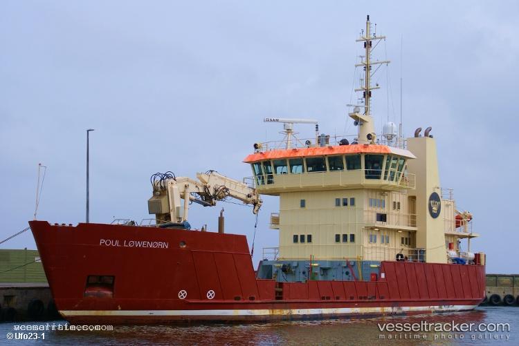 Poul-Loewenoern - Buoy Lighthouse Vessel vessel registered in Denmark