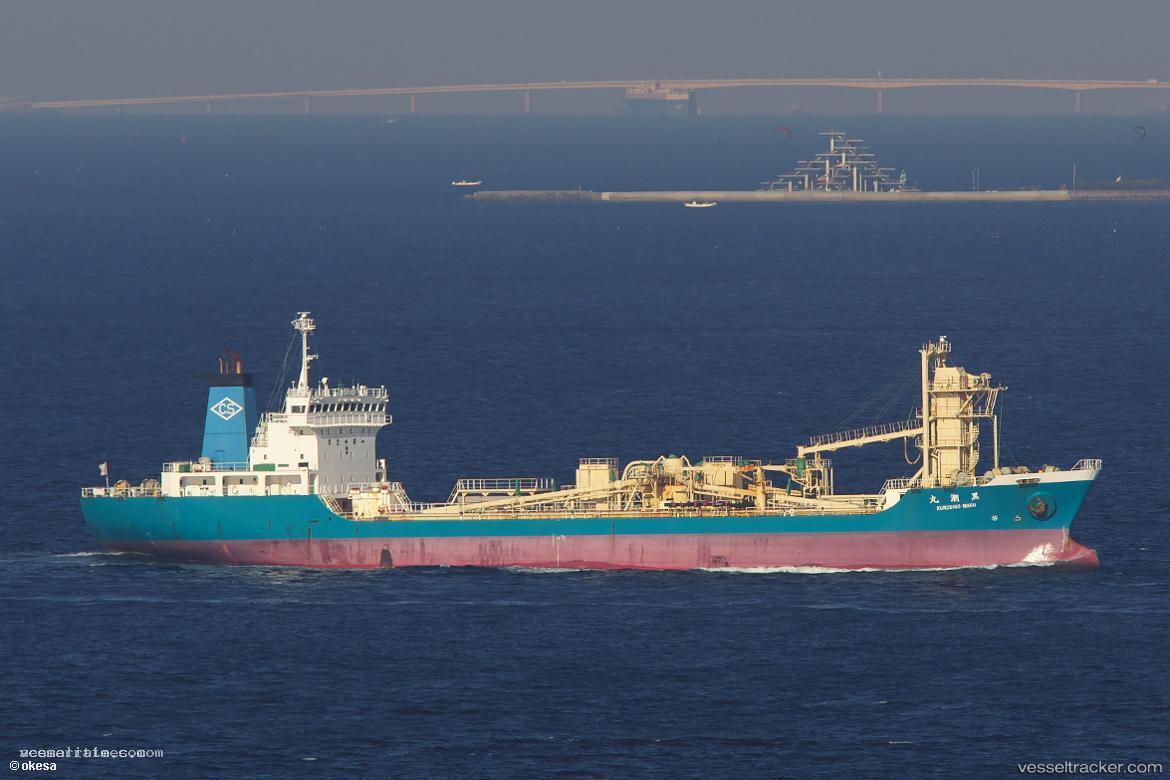 Kuroshio-Maru - Cement Carrier vessel registered in Japan