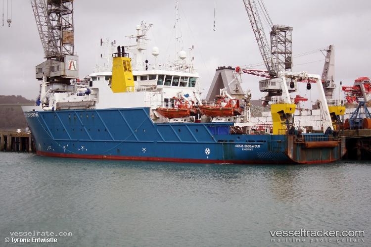 Cefas-Endeavour - Fishing Support Vessel vessel registered in United Kingdom