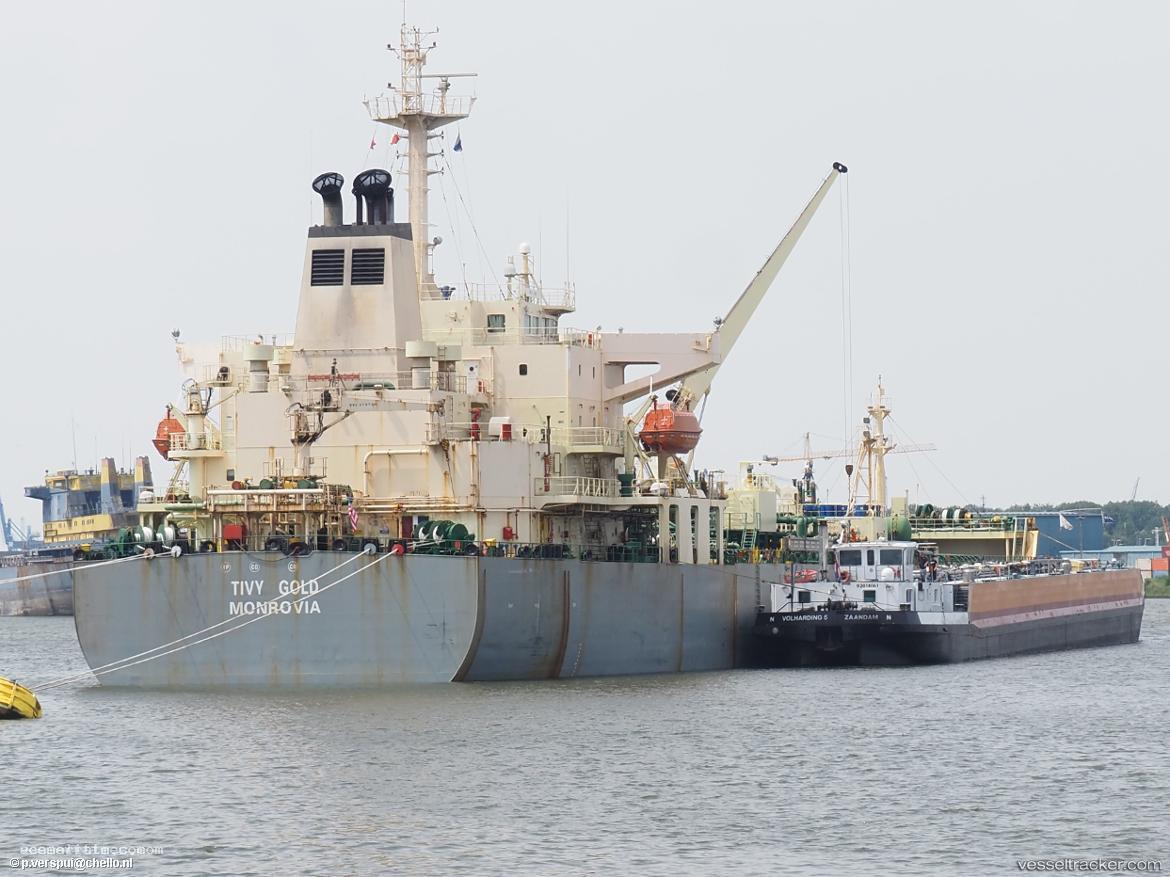 Tivy-Gold - Chemical Oil Products Tanker vessel registered in Liberia