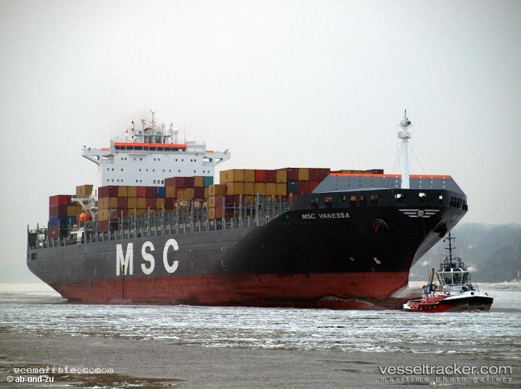 Msc-Vanessa - Container Ship vessel registered in Panama