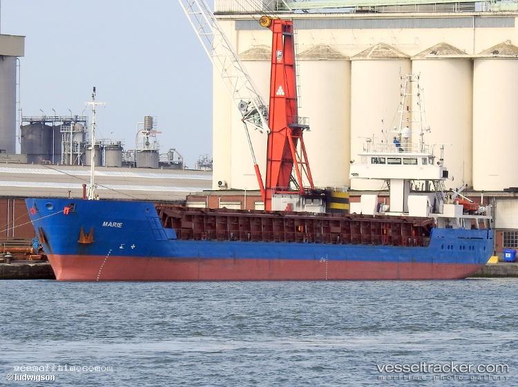 Marie - General Cargo Ship vessel registered in Belgium