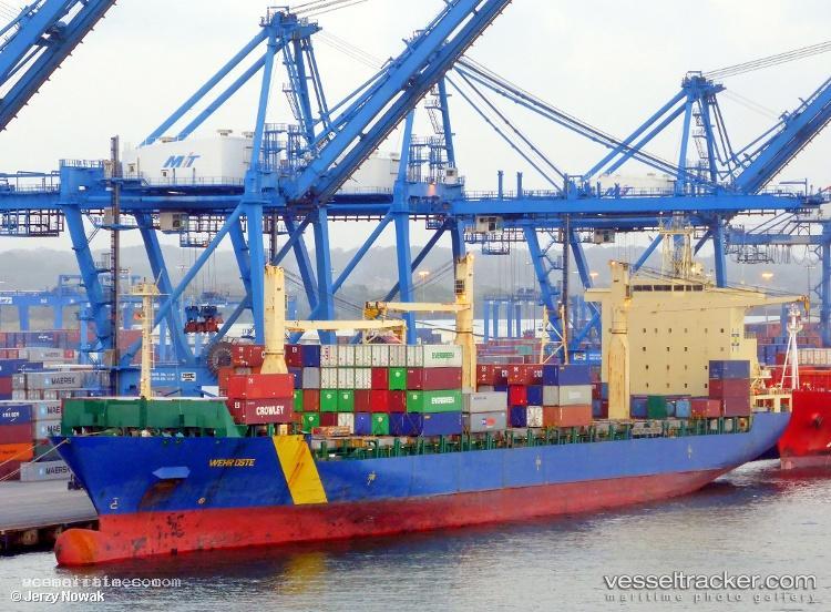Zhuchengxinzhou - Container Ship vessel registered in China
