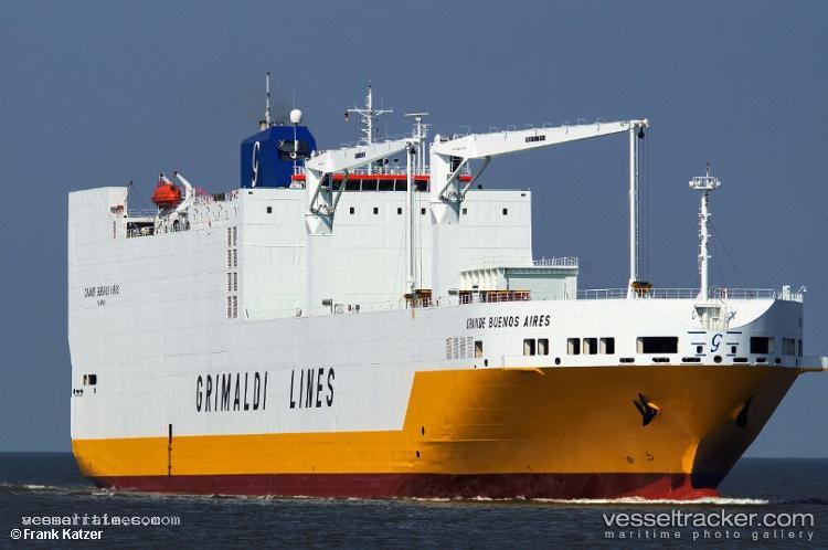 Grande-Buenos-Aires - Ro Ro Cargo Ship vessel registered in Italy