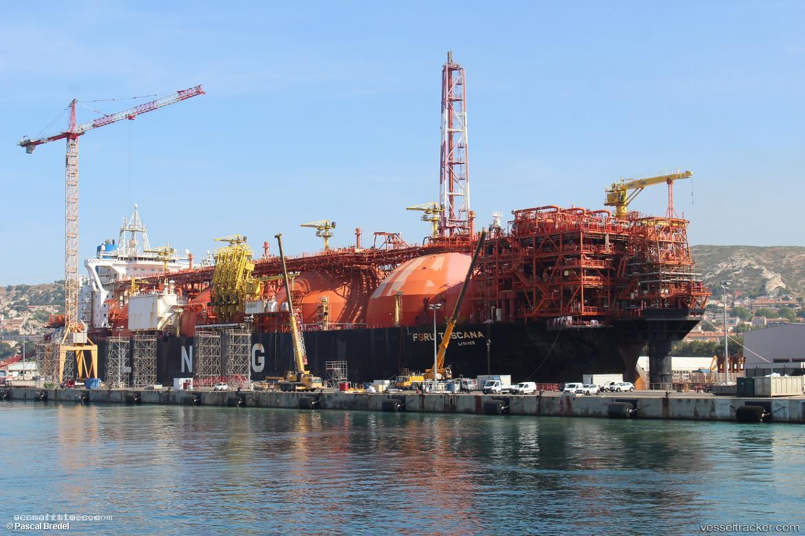 Fsru-Toscana - Fsru Tanker vessel registered in Italy