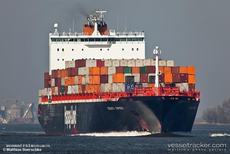 Toronto-Express - Container Ship vessel registered in Bermuda