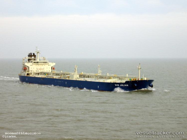 San-Julian - Oil Products Tanker vessel registered in Argentina