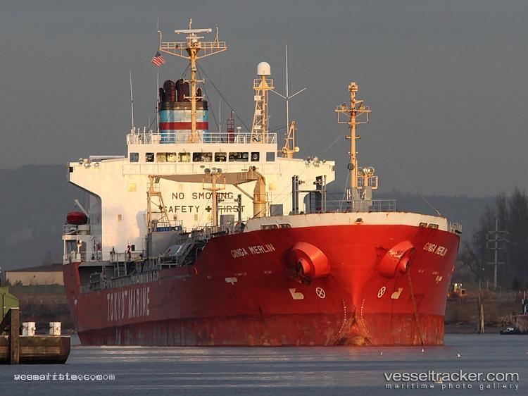 Ginga-Merlin - Chemical Oil Products Tanker vessel registered in Singapore