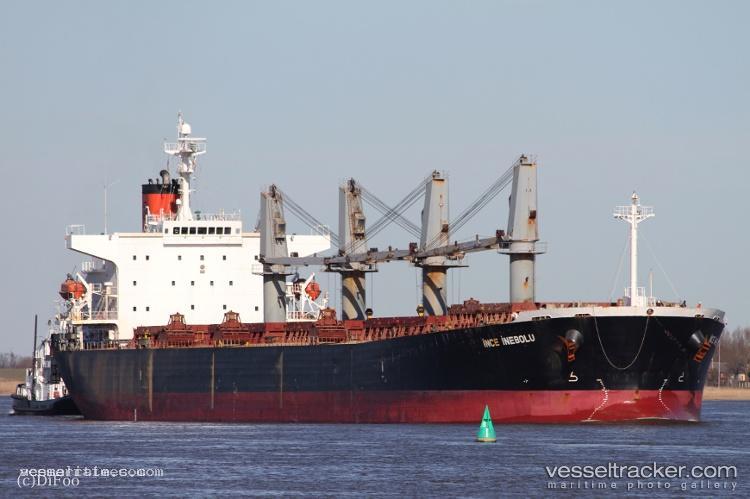 Ince-Inebolu - Bulk Carrier vessel registered in Turkey