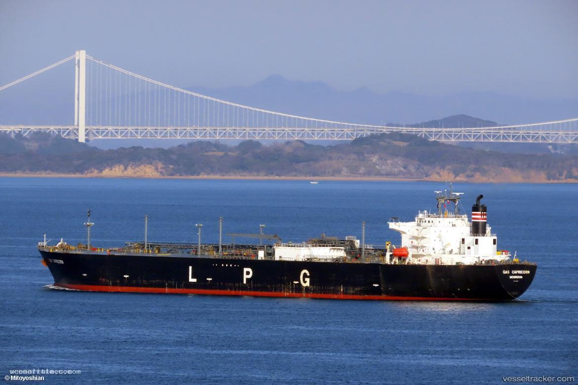 Gas-Capricorn - Lpg Tanker vessel registered in Liberia