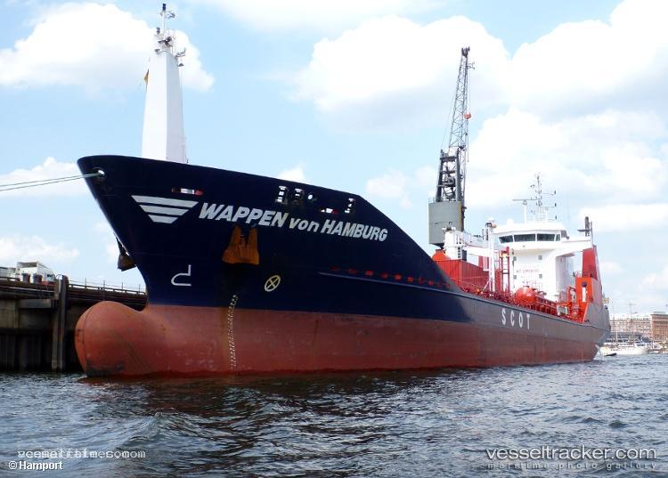 Scot-Hamburg - Chemical Oil Products Tanker vessel registered in Malta