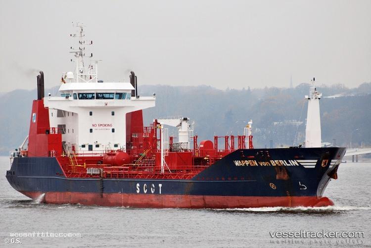 Scot-Berlin - Chemical Oil Products Tanker vessel registered in Malta