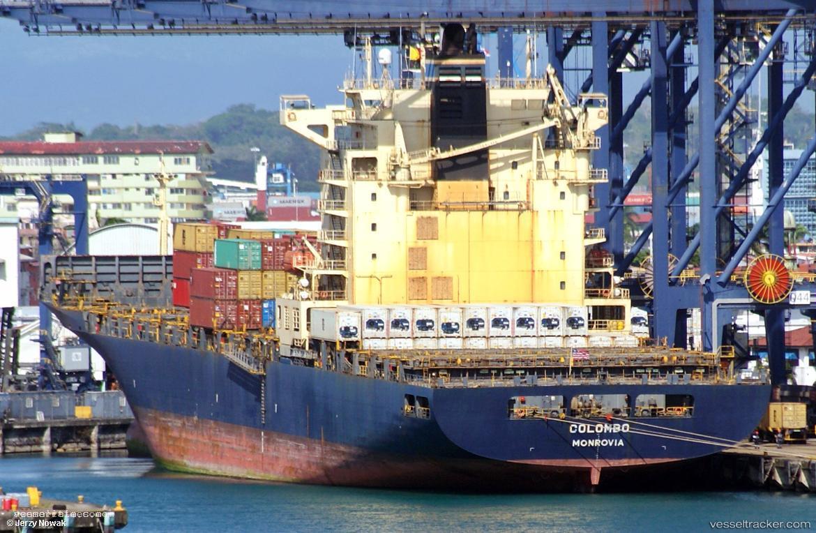 Colombo - Container Ship vessel registered in Liberia