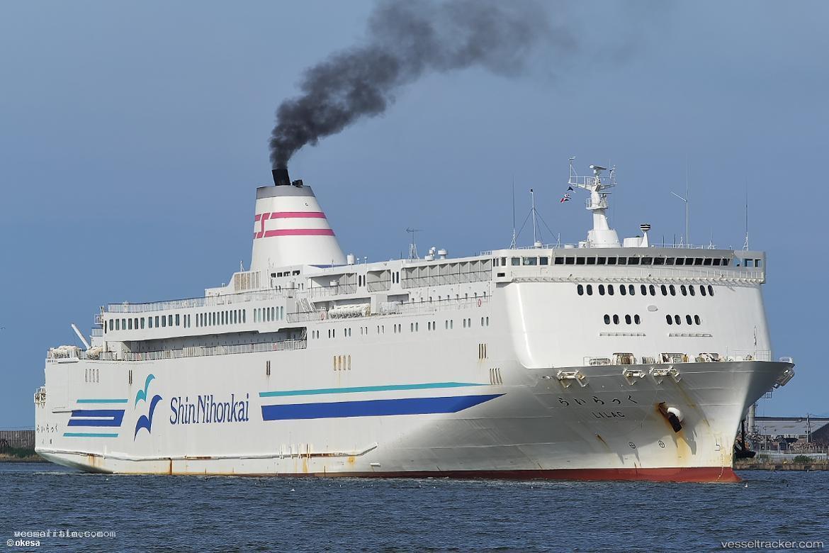 Lilac - Passenger Ro Ro Cargo Ship vessel registered in Japan