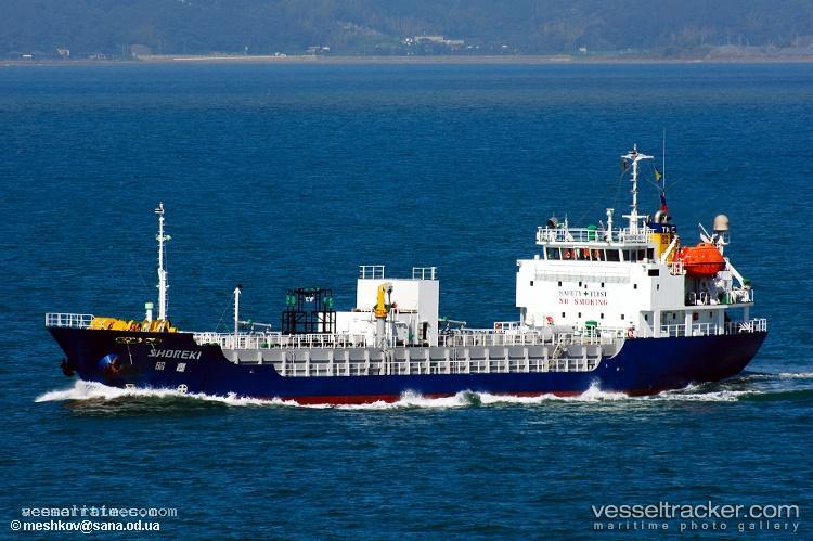 Sonas - Bitumen Tanker vessel registered in Saint Kitts and Nevis
