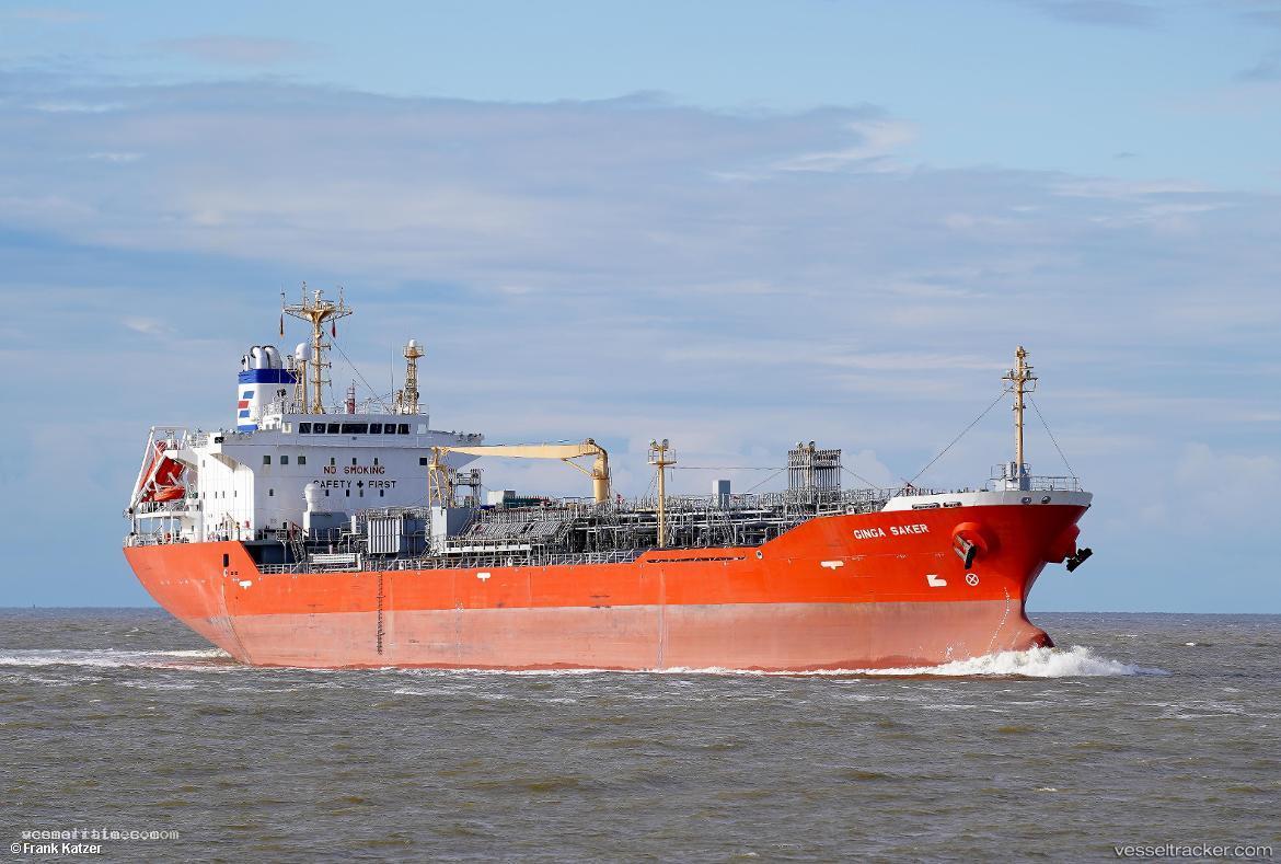 Ginga-Saker - Chemical Oil Products Tanker vessel registered in Panama