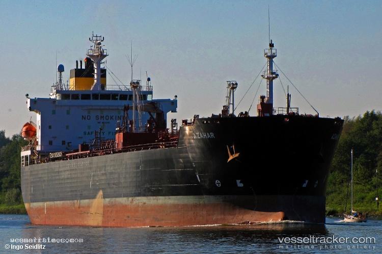 Jan - Chemical Oil Products Tanker vessel registered in Liberia