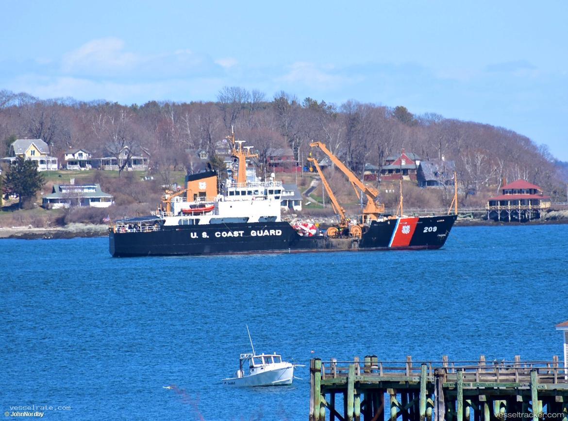 Cg-Sycamore - Buoy Lighthouse Vessel vessel registered in United States of America