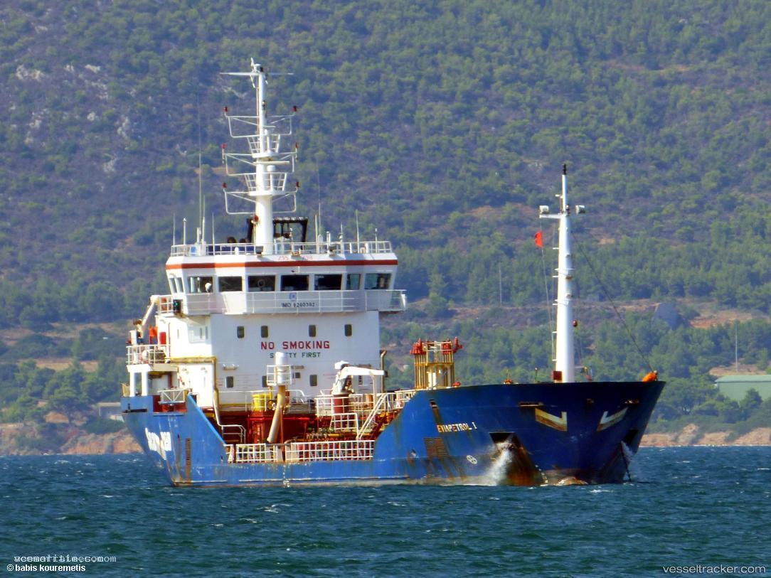 Eviapetrol-I - Chemical Oil Products Tanker vessel registered in Greece