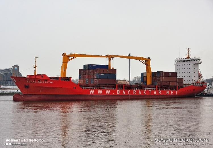 Burak-Bayraktar - Container Ship vessel registered in Turkey