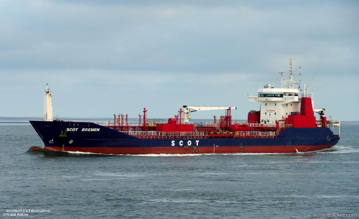 Scot-Bremen - Chemical Oil Products Tanker vessel registered in Malta