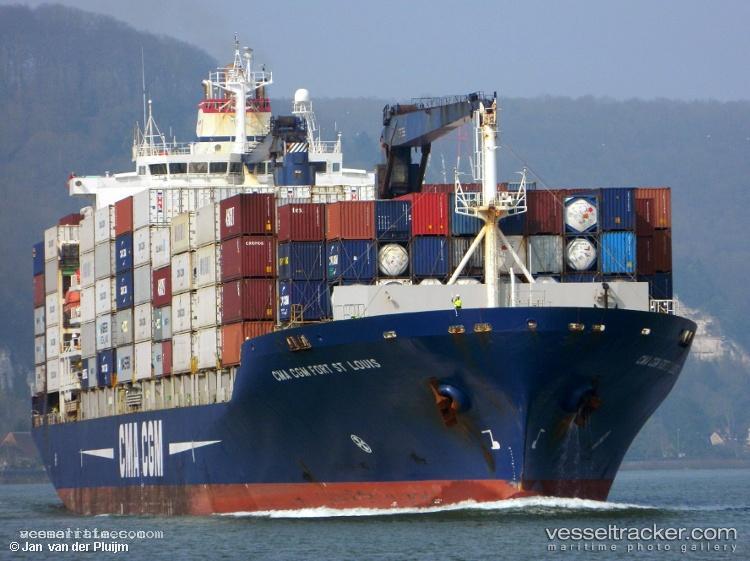 Cmacgm-Fort-St-Louis - Container Ship vessel registered in Cyprus