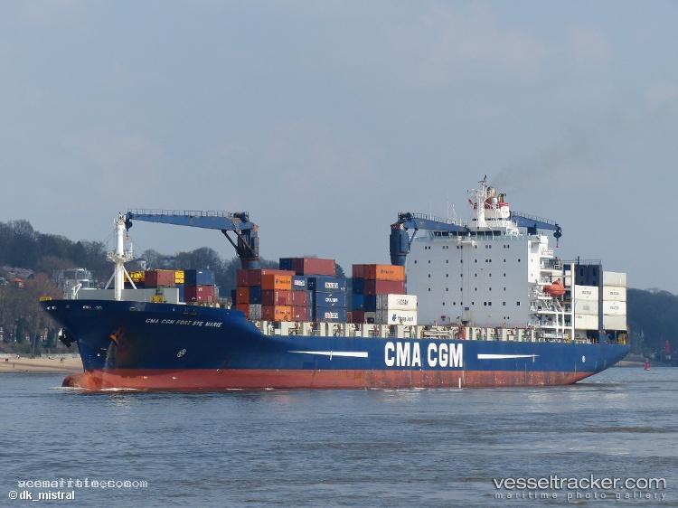 Cmacgm-Fort-St-Marie - Container Ship vessel registered in Malta