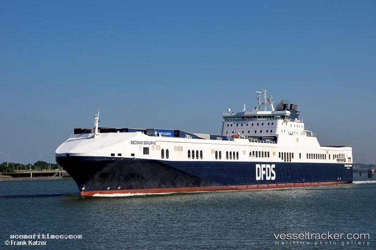 Begonia-Seaways - Ro Ro Cargo Ship vessel registered in Denmark