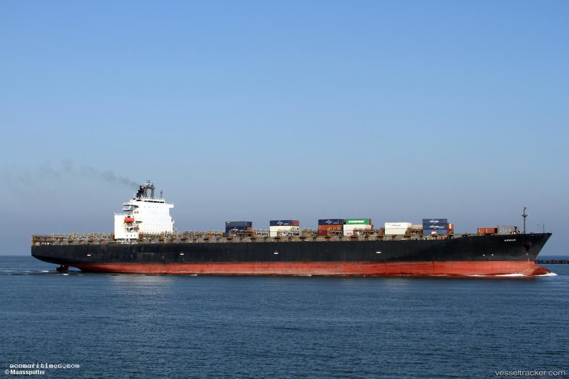 Argus - Container Ship vessel registered in Liberia