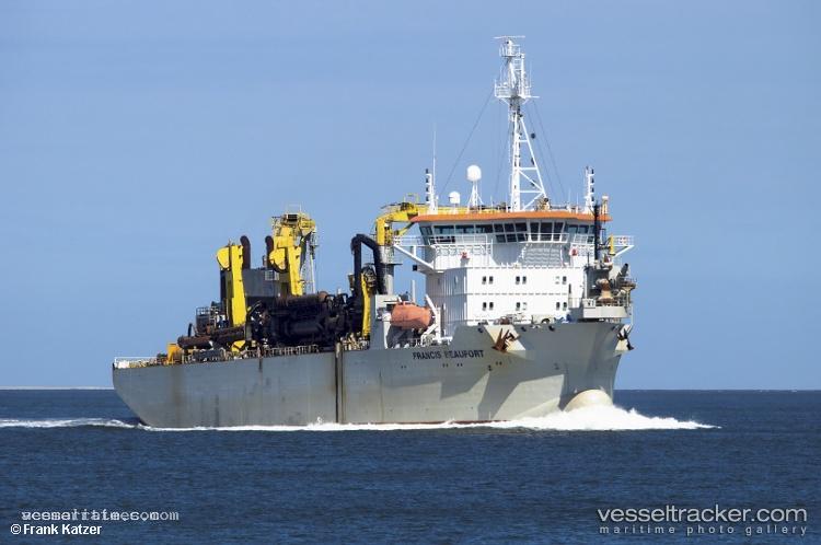 Francis-Beaufort - Hopper Dredger vessel registered in Luxembourg