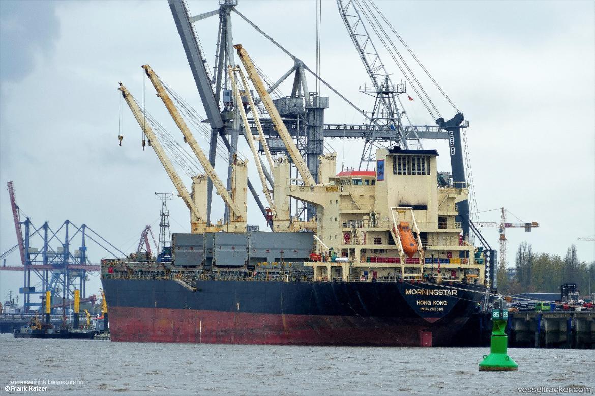 Morning - Bulk Carrier vessel registered in Liberia