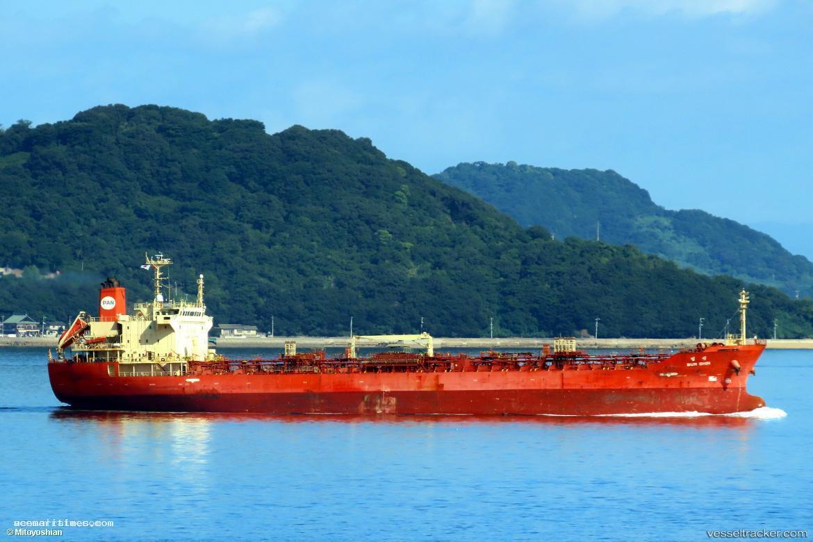 Bum-Shin - Chemical Oil Products Tanker vessel registered in South Korea