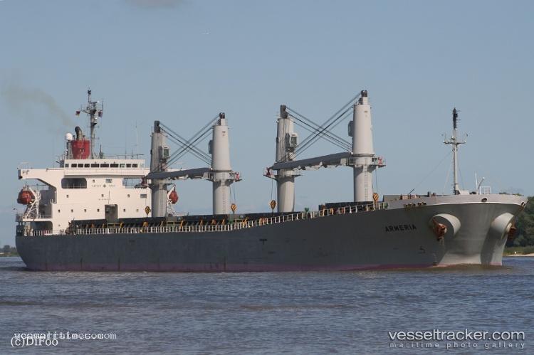 Nj-Pluto - Bulk Carrier vessel registered in Saint Kitts and Nevis