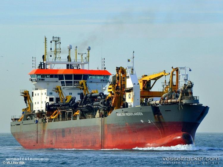 Prins-Der-Nederland - Hopper Dredger vessel registered in Cyprus