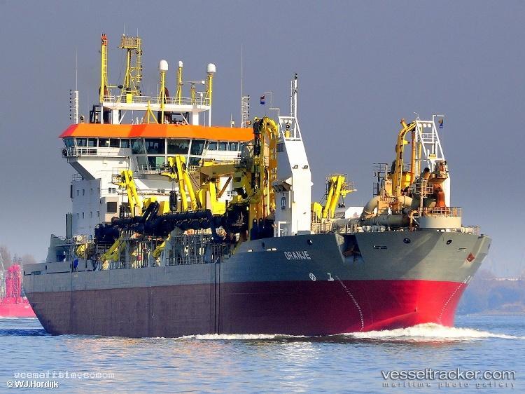 Oranje - Hopper Dredger vessel registered in Cyprus