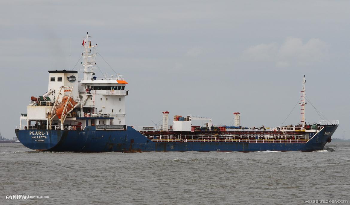 Pearl-t - Chemical Oil Products Tanker vessel registered in Malta