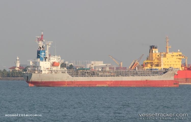 Quarterback-J - Chemical Oil Products Tanker vessel registered in South Korea