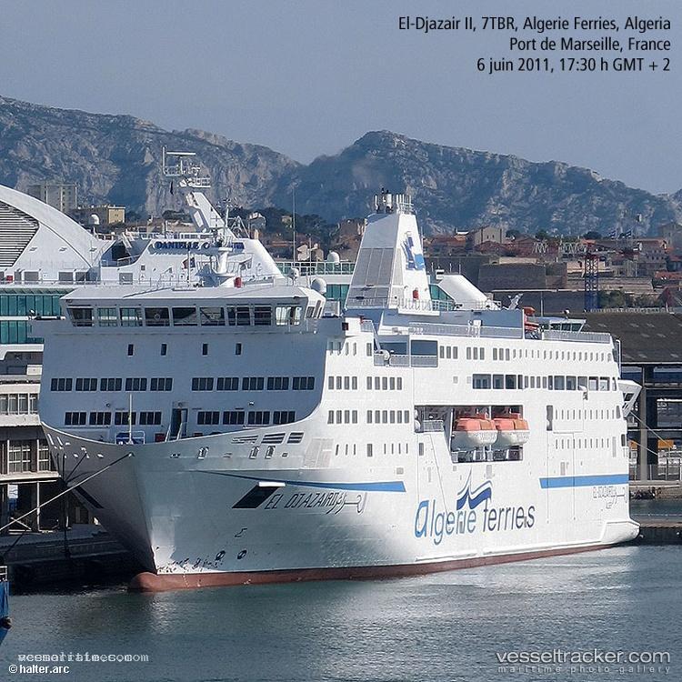 El-djazair-Ii - Passenger Ro Ro Cargo Ship vessel registered in Algeria