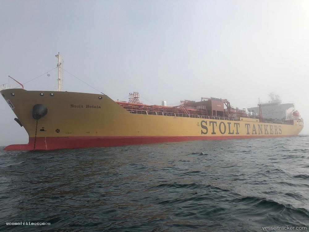 Stolt-Betula - Chemical Oil Products Tanker vessel registered in Liberia