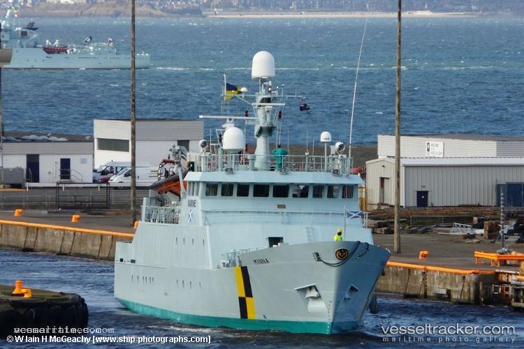 Minna - Fishing Support Vessel vessel registered in United Kingdom