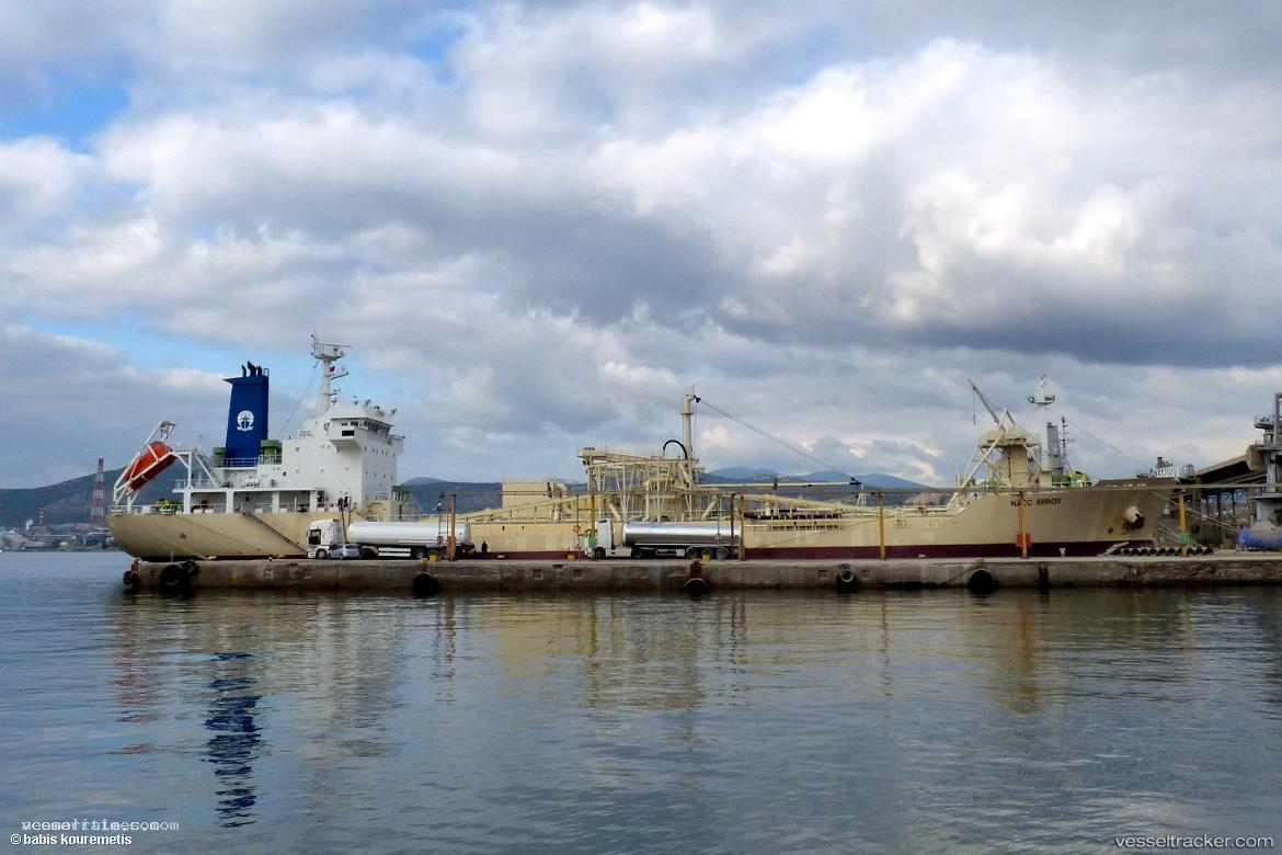 Nacc-Sirios - Cement Carrier vessel registered in Panama