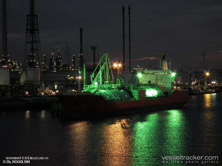 Gas-Zeus - Lpg Tanker vessel registered in Panama